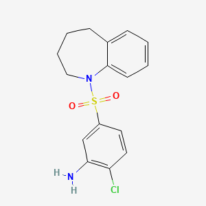 5-[[7-[3-[Ethyl[2-(phosphonooxy)ethyl]amin