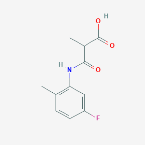 3-(5-Fluoro-2-methylphenylamino)-2-methyl-3-oxopropanoic acid