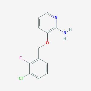 2-Amino-3-(3-chloro-2-fluorobenzyloxy)pyridine