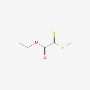 Ethyl (methylthio)(thioxo)acetate