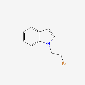 molecular formula C10H10BrN B8483929 1-(2-Bromoethyl)-1h-indole 