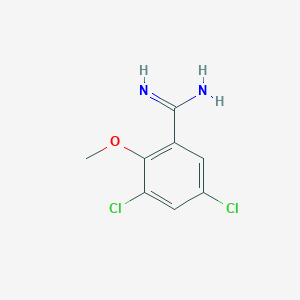 3,5-Dichloro-2-methoxybenzamidine