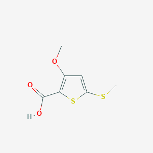 3-Methoxy-5-methylthio-2-thiophene carboxylic acid