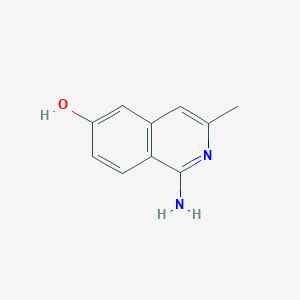 1-Amino-6-hydroxy-3-methyl-isoquinoline