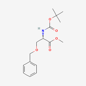Methyl o-benzyl-n-(tert-butoxycarbonyl)serinate