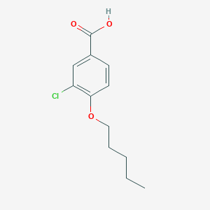3-Chloro-4-(pentyloxy)benzoic acid