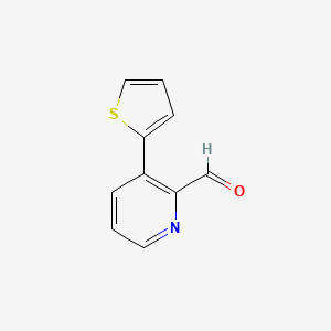 3-Thiophen-2-yl-pyridine-2-carbaldehyde