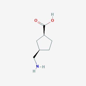 cis-3-Aminomethylcyclopentanecarboxylic acid