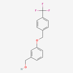 [3-(4-Trifluoromethyl-benzyloxy)-phenyl]-methanol