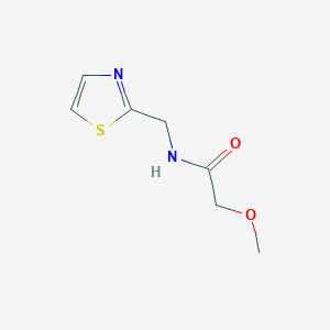 molecular formula C7H10N2O2S B8484526 2-(Methoxyacetylamino)methylthiazole CAS No. 185747-20-0
