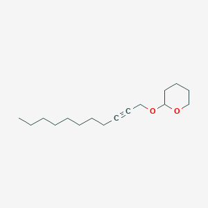 molecular formula C16H28O2 B8484542 2-[(Undec-2-yn-1-yl)oxy]oxane CAS No. 88517-99-1