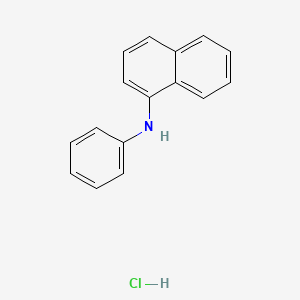 molecular formula C16H14ClN B8484592 n-Phenylnaphthylamine hydrochloride CAS No. 43072-28-2