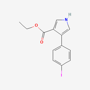 3-Ethoxycarbonyl-4-(4-iodophenyl)pyrrole