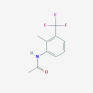 N-[2-methyl-3-(trifluoromethyl)phenyl]acetamide