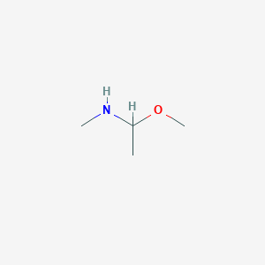 molecular formula C4H11NO B8484653 methoxy-N-methylethanamine 