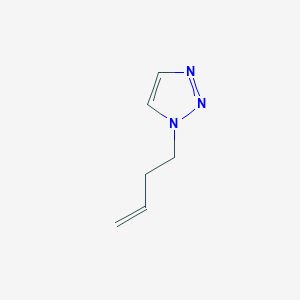 molecular formula C6H9N3 B8484691 1-but-3-enyl-1H-[1,2,3]triazole 