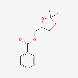 (2,2-Dimethyl-1,3-dioxolan-4-yl)methyl benzoate