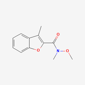 N-methoxy-N,3-dimethyl-1-benzofuran-2-carboxamide