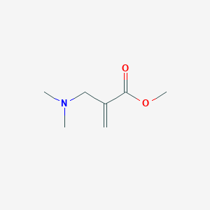 molecular formula C7H13NO2 B8484742 2-Dimethylaminomethyl-acrylic acid methyl ester 