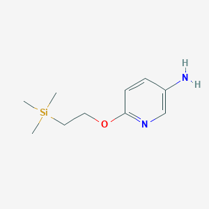 6-(2-Trimethylsilanylethoxy)pyridin-3-ylamine