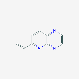 molecular formula C9H7N3 B8484821 6-Ethenylpyrido[2,3-b]pyrazine CAS No. 878389-49-2