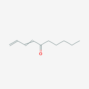 molecular formula C10H16O B8484829 1,3-Decadien-5-one CAS No. 52087-68-0