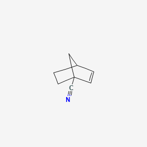 molecular formula C8H9N B8484842 Bicyclo[2.2.1]hept-2-ene-1-carbonitrile CAS No. 56804-05-8