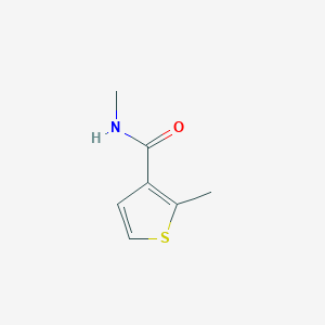 molecular formula C7H9NOS B8484858 n-Methyl-2-methylthiophene-3-carboxamide 
