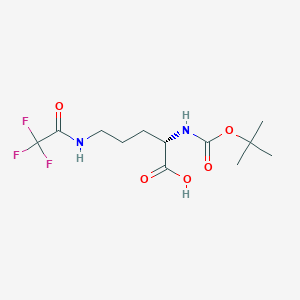 molecular formula C12H19F3N2O5 B8484876 Boc-Orn(Tfa)-OH 