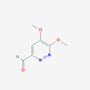 5,6-Dimethoxypyridazine-3-carboxaldehyde