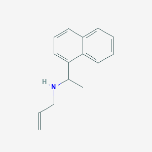 N-(1-naphthalen-1-ylethyl)prop-2-en-1-amine