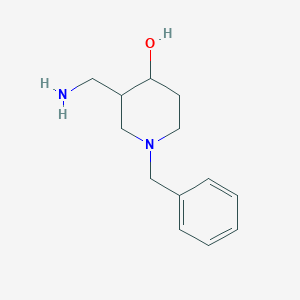 3-(Aminomethyl)-1-benzylpiperidin-4-ol