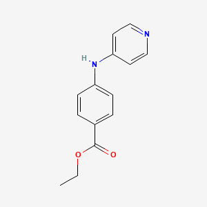 ethyl 4-[(pyridin-4-yl)amino]benzoate