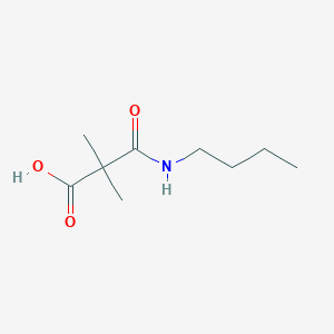 N-butyl-2,2-dimethyl-malonamic acid