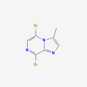5,8-Dibromo-3-methylimidazo[1,2-a]pyrazine