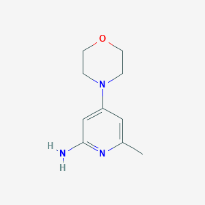 6-Methyl-4-morpholinopyridin-2-amine
