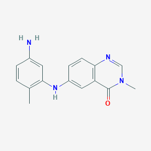 6-(5-amino-2-methylphenylamino)-3-methylquinazolin-4(3H)-one