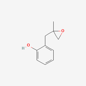 molecular formula C10H12O2 B8485391 1-(2-Hydroxyphenyl)-2-methyl-2,3-epoxypropane CAS No. 93885-42-8