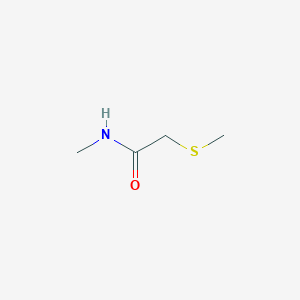 molecular formula C4H9NOS B8485495 2-methylthio-N-methylacetamide 
