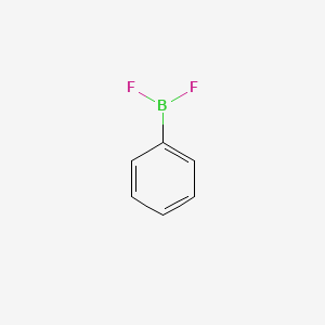 molecular formula C6H5BF2 B8485553 Difluoro(phenyl)borane CAS No. 368-98-9