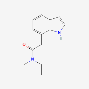 1h-Indole-7-acetamide,n,n-diethyl-