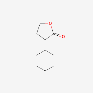 molecular formula C10H16O2 B8485591 3-Cyclohexyl-dihydro-furan-2-one 
