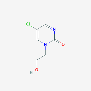 1-(2-Hydroxyethyl)-5-chloropyrimid-2-one