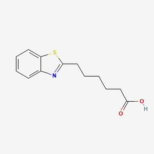 6-(Benzothiazol-2-yl)hexanoic acid