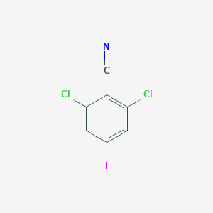 molecular formula C7H2Cl2IN B8485733 2,6-Dichloro-4-iodobenzonitrile 