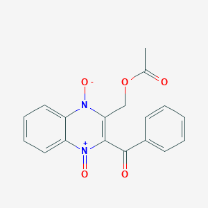 2-Benzoyl-3-acetoxymethylquinoxaline 1,4-dioxide