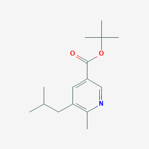 6-Methyl-5-isobutyl-nicotinic acid tert.-butyl ester