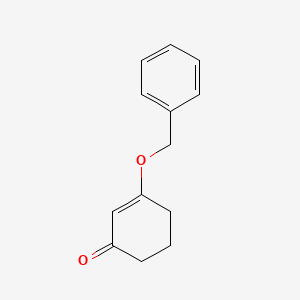 molecular formula C13H14O2 B8486053 3-Benzyloxy-2-cyclohexen-1-one CAS No. 69016-26-8