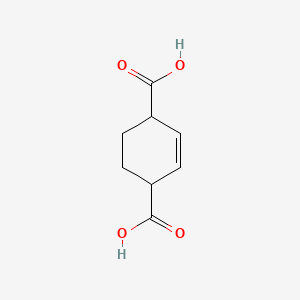 molecular formula C8H10O4 B8486067 2-Cyclohexene-1,4-dicarboxylic acid CAS No. 19618-93-0