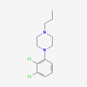 molecular formula C13H18Cl2N2 B8486070 1-(2,3-Dichlorophenyl)-4-propylpiperazine 